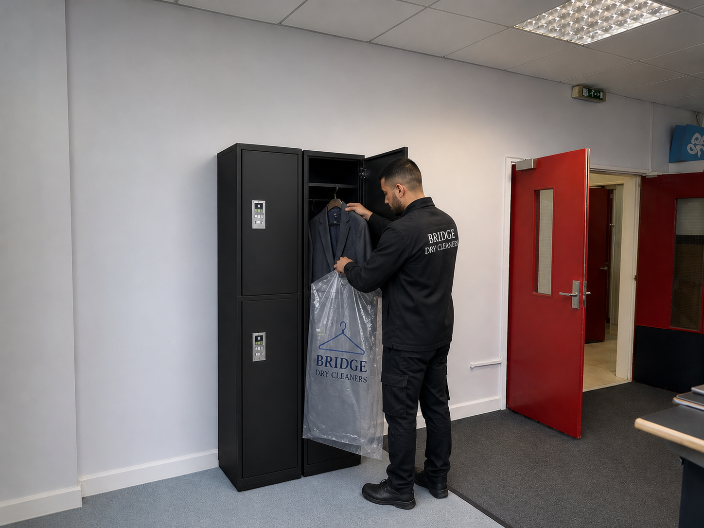 Smart-Locker Dry Cleaning for Offices & Workplaces | The Locker Initiative